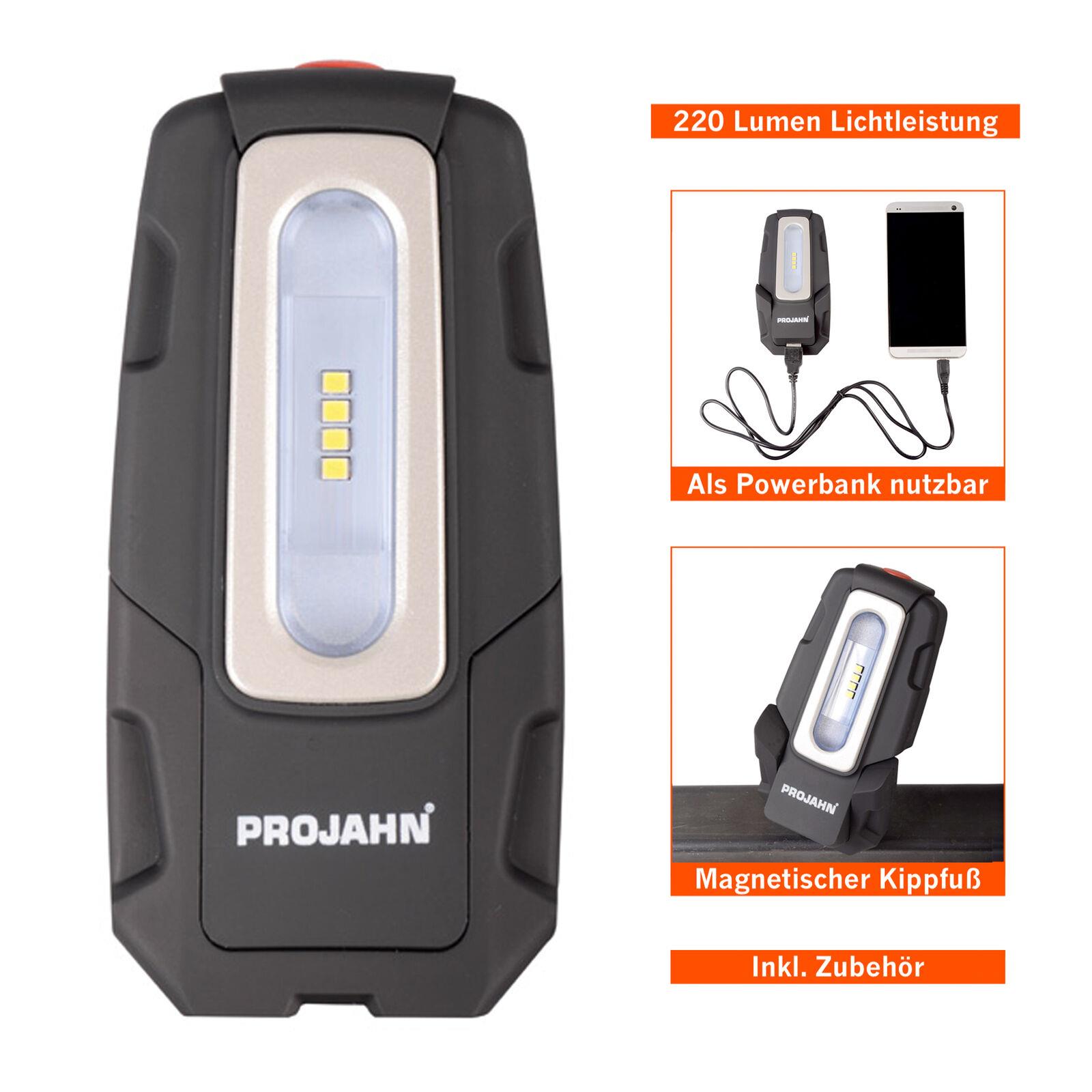 LED Hochleistungs-Handarbeitslampe PJ-AL220 *POWERBANK*