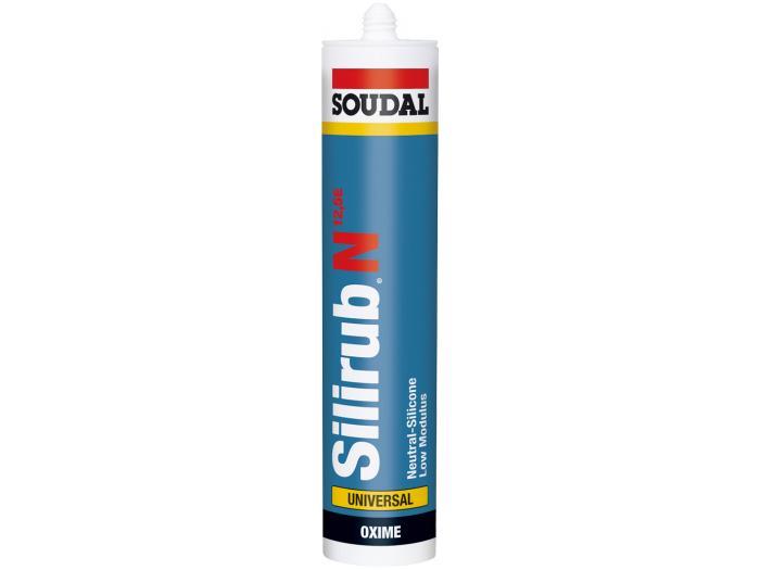 Soudal Silikon Silirub N (Bau) grau 310 ml Kartuschen